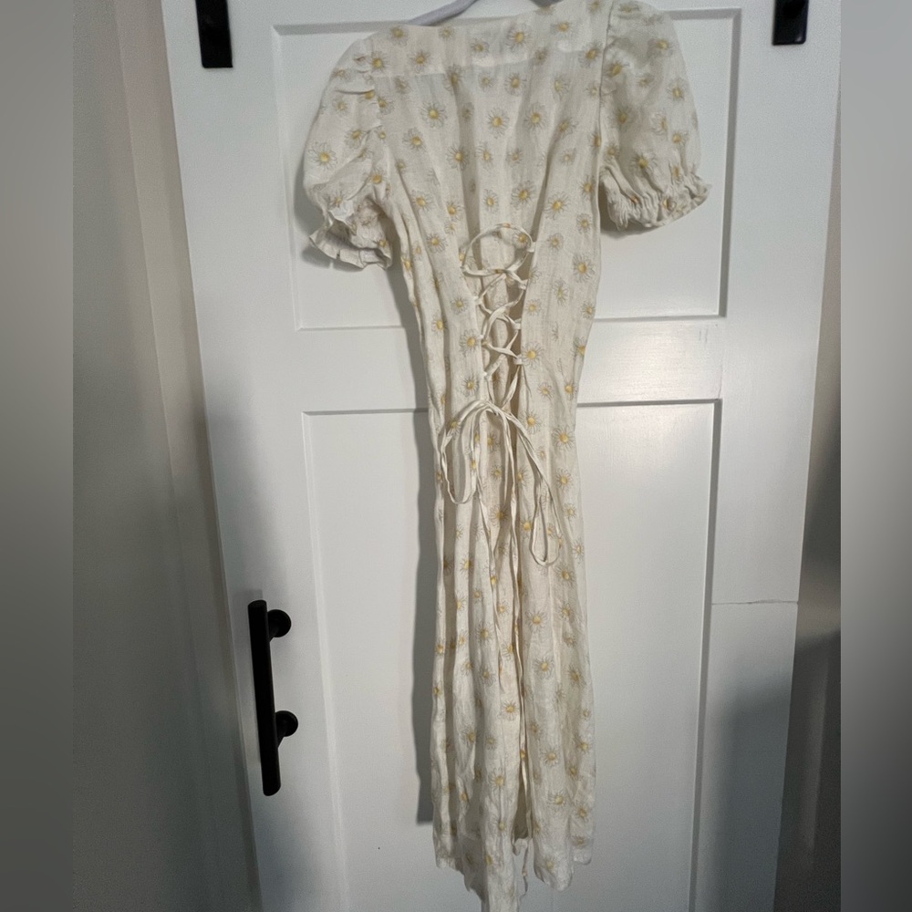 Sleeper floral lace up marquise dress EUC G000 - Picture 8 of 10